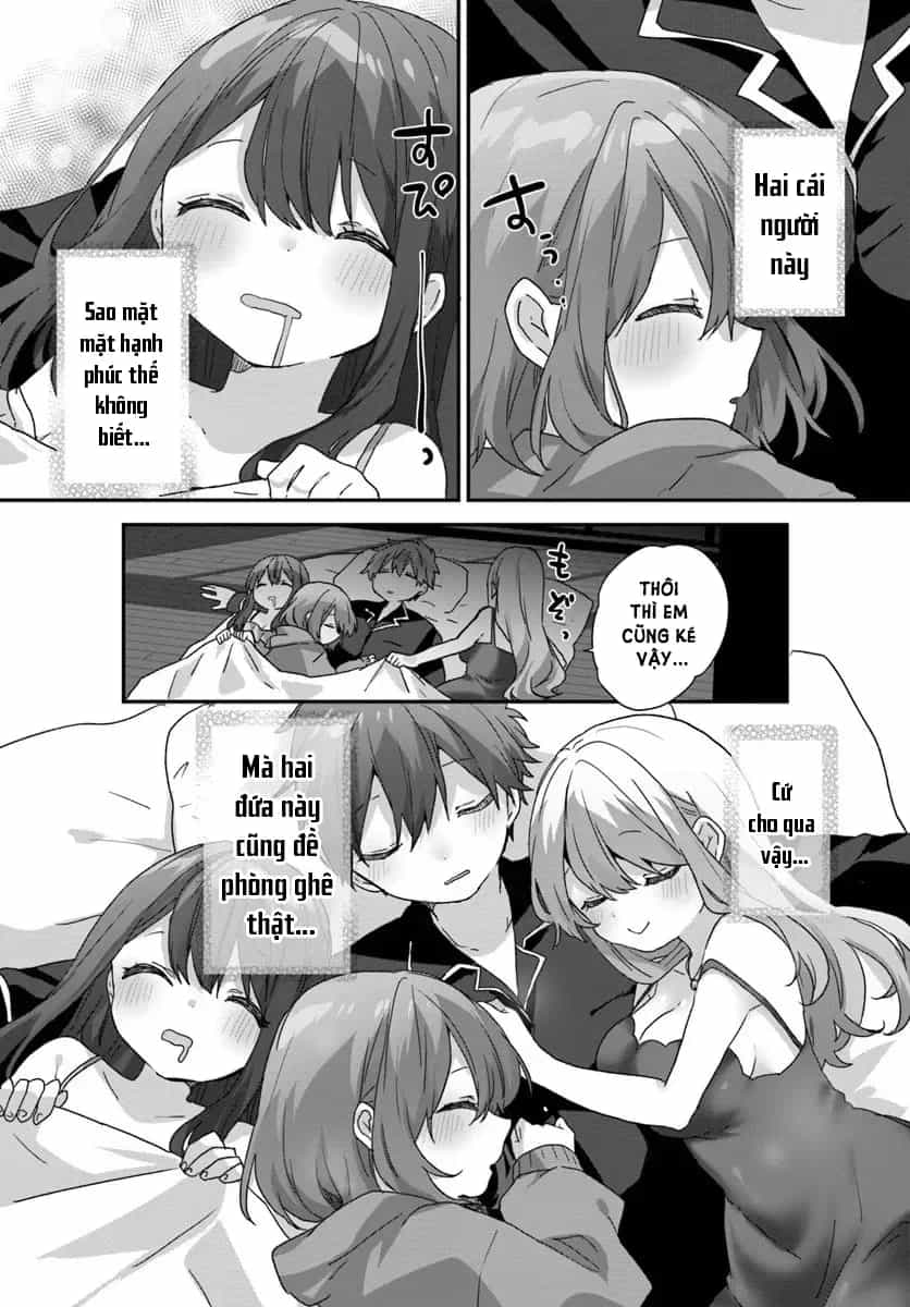 Daigaku Nyuugakuji Kara Uwasa Sareteita Bishoujo San Shimai, Ikiwakareteita Gimai Datta. - Chương 11 - ảnh 31