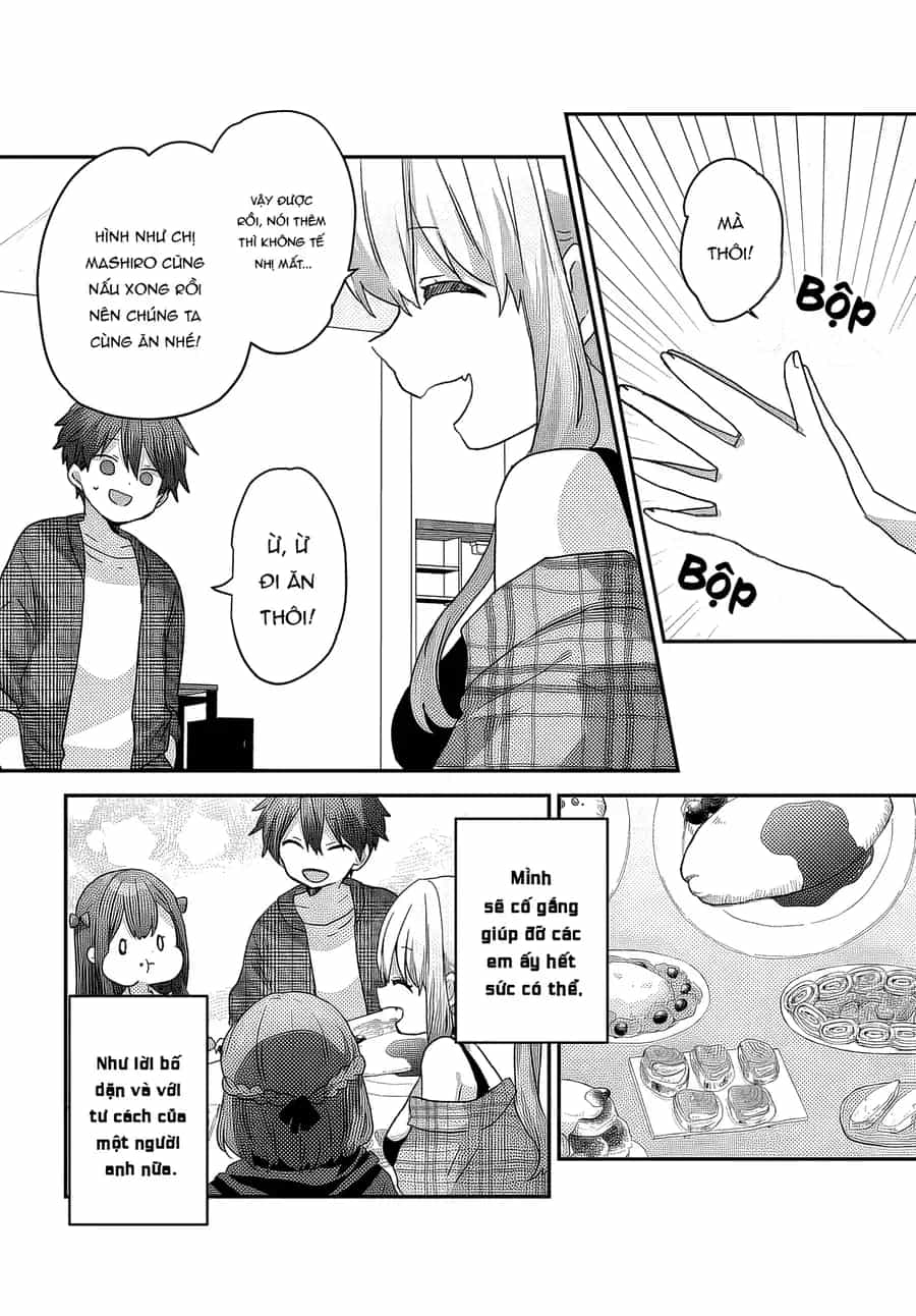 Daigaku Nyuugakuji Kara Uwasa Sareteita Bishoujo San Shimai, Ikiwakareteita Gimai Datta. - Chương 2 - ảnh 20