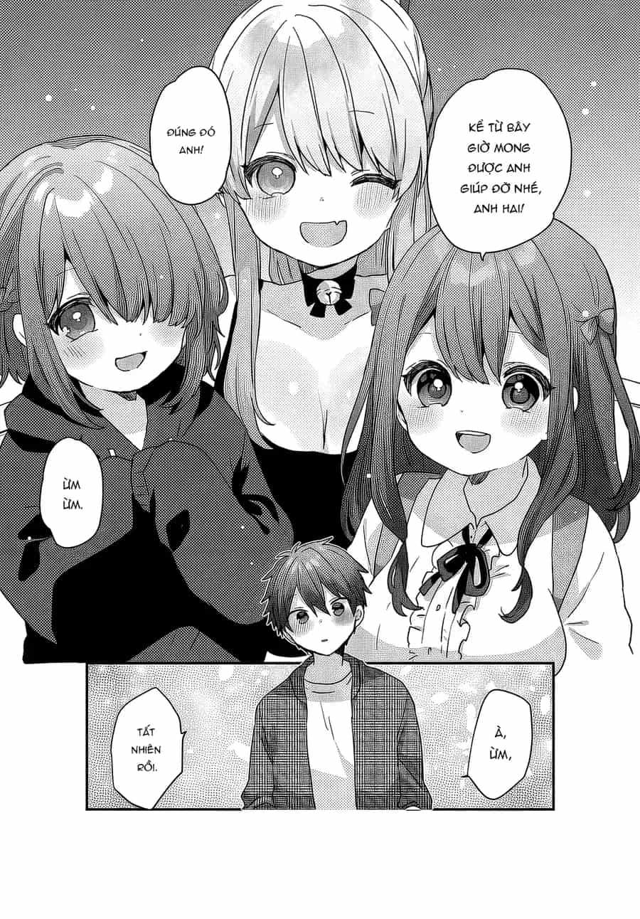 Daigaku Nyuugakuji Kara Uwasa Sareteita Bishoujo San Shimai, Ikiwakareteita Gimai Datta. - Chương 2 - ảnh 22