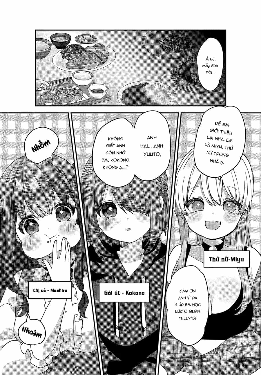 Daigaku Nyuugakuji Kara Uwasa Sareteita Bishoujo San Shimai, Ikiwakareteita Gimai Datta. - Chương 2 - ảnh 6