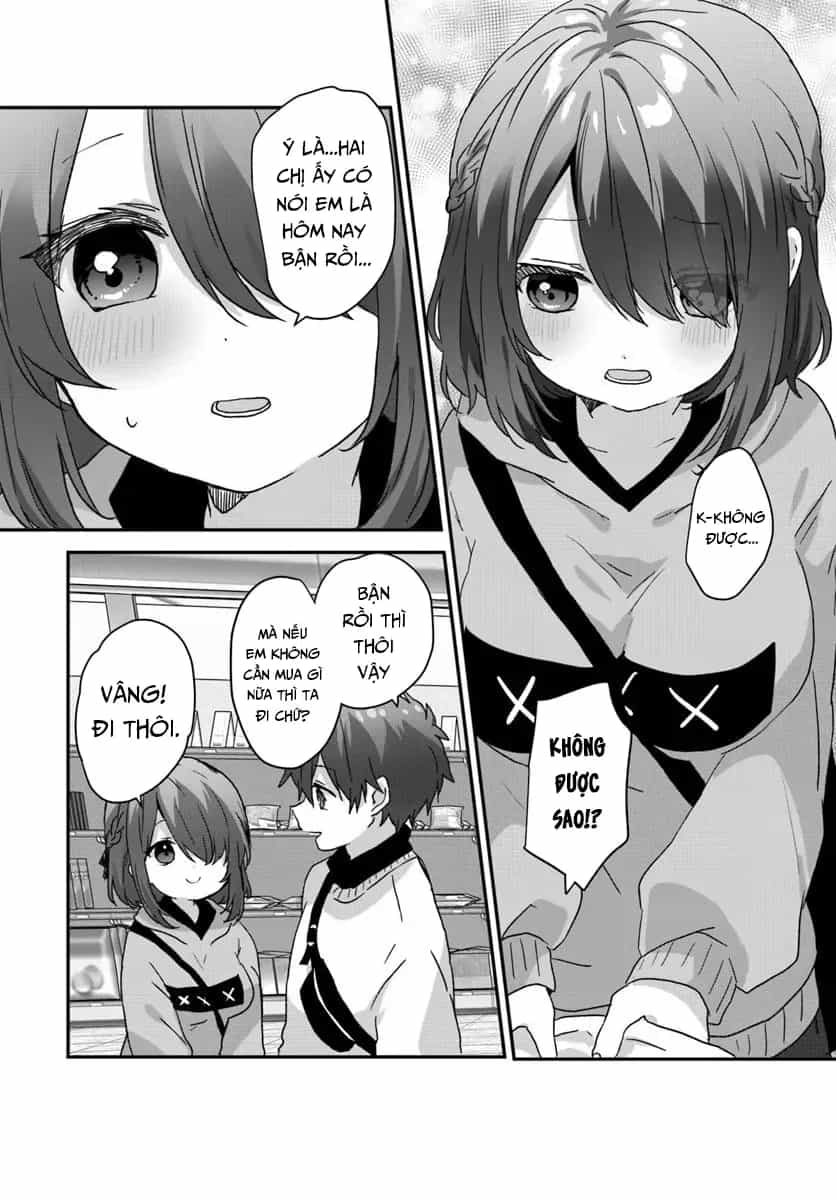 Daigaku Nyuugakuji Kara Uwasa Sareteita Bishoujo San Shimai, Ikiwakareteita Gimai Datta. - Chương 6 - ảnh 10