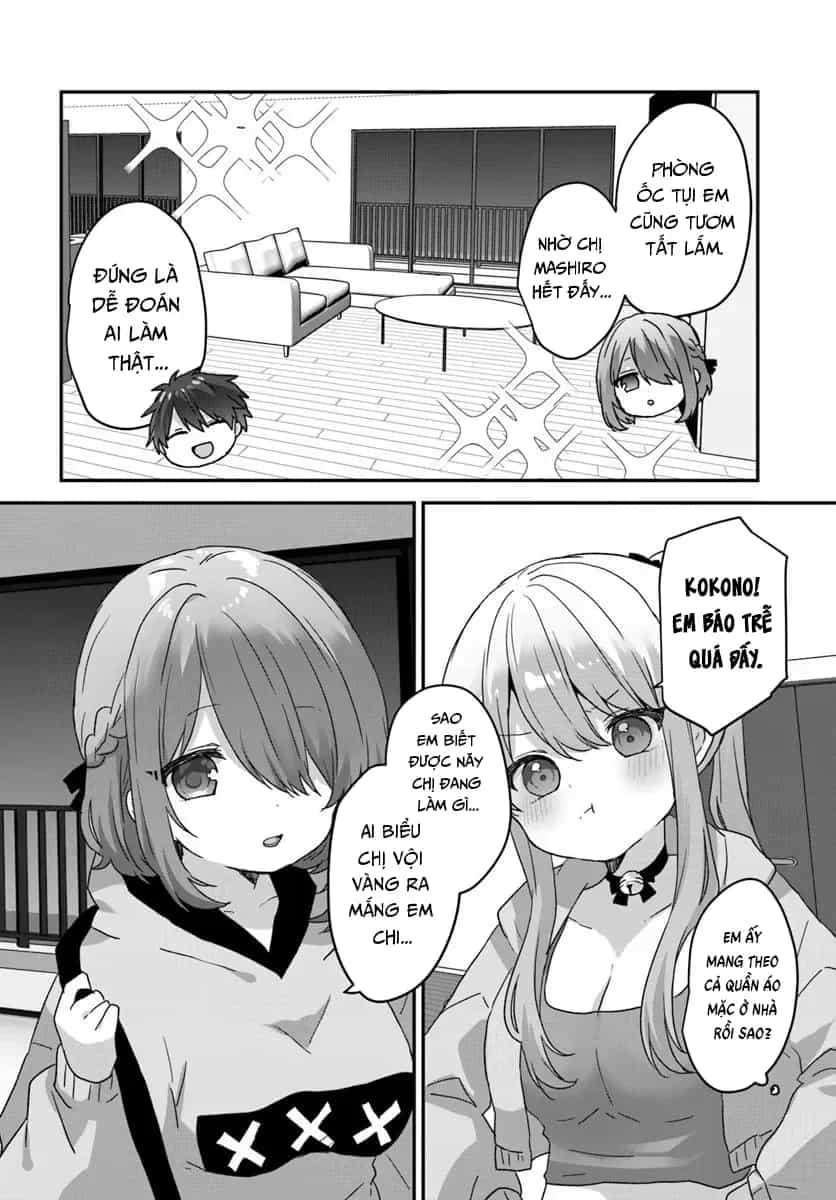 Daigaku Nyuugakuji Kara Uwasa Sareteita Bishoujo San Shimai, Ikiwakareteita Gimai Datta. - Chương 7 - ảnh 4