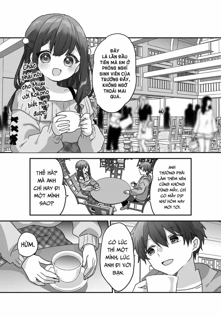 Daigaku Nyuugakuji Kara Uwasa Sareteita Bishoujo San Shimai, Ikiwakareteita Gimai Datta. - Chương 8 - ảnh 20