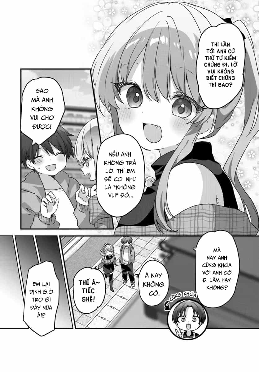 Daigaku Nyuugakuji Kara Uwasa Sareteita Bishoujo San Shimai, Ikiwakareteita Gimai Datta. - Chương 9 - ảnh 10