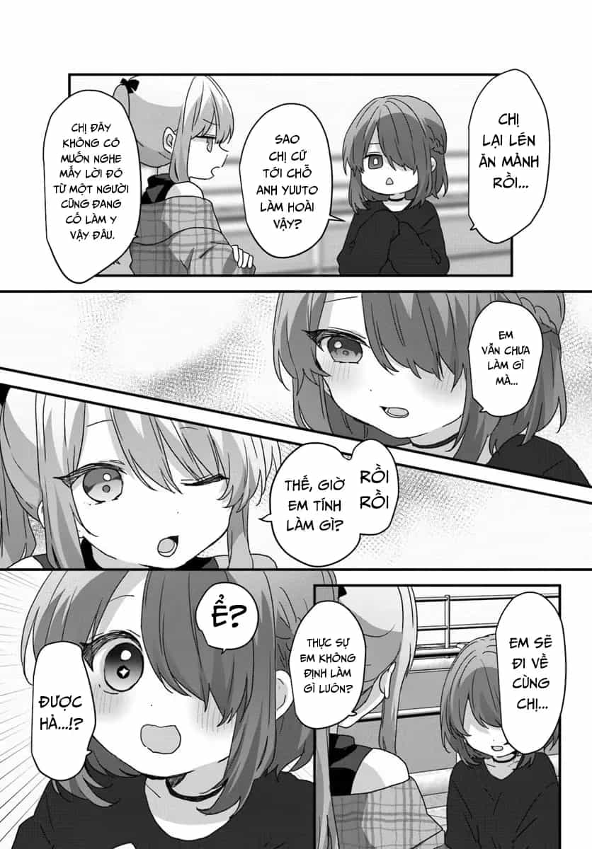 Daigaku Nyuugakuji Kara Uwasa Sareteita Bishoujo San Shimai, Ikiwakareteita Gimai Datta. - Chương 9 - ảnh 14