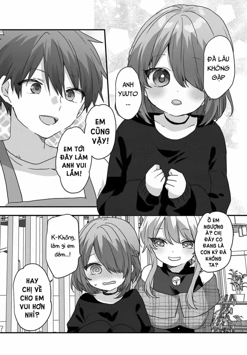 Daigaku Nyuugakuji Kara Uwasa Sareteita Bishoujo San Shimai, Ikiwakareteita Gimai Datta. - Chương 9 - ảnh 18