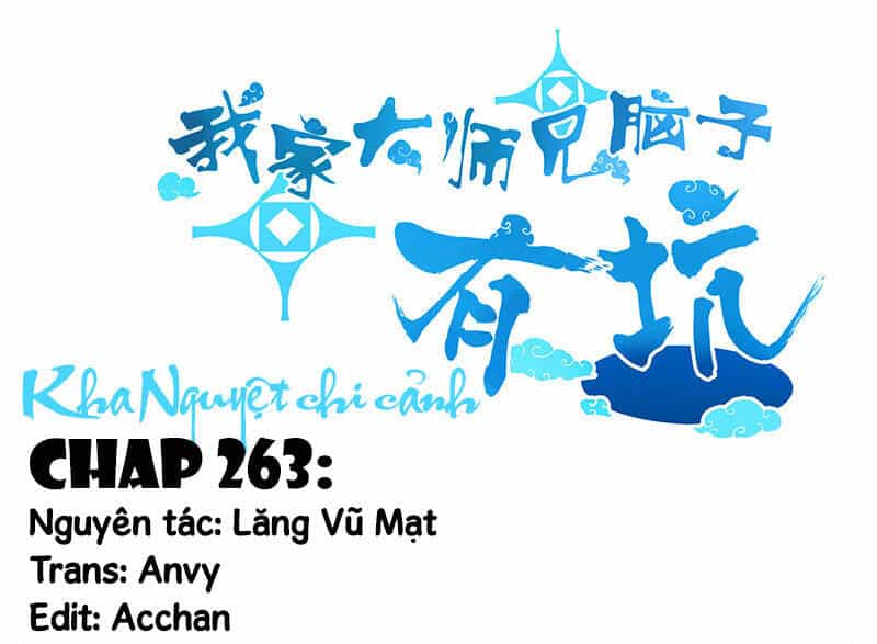 Đầu Óc Đại Sư Huynh Của Ta Rất Đen Tối - Chương 263 - ảnh 1