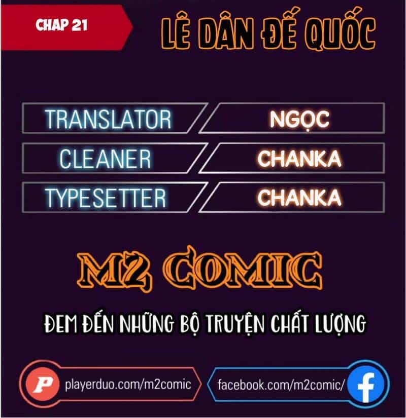 Đế Quốc Lê Man - Chương 21 - ảnh 1
