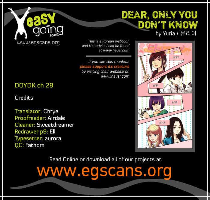 Dear, Only You Don’t Know! - Chương 28 - ảnh 1