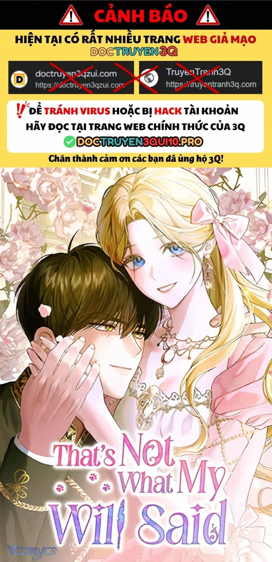 Di Nguyện Của Tôi Không Phải Như Thế - Chương 1 - ảnh 1