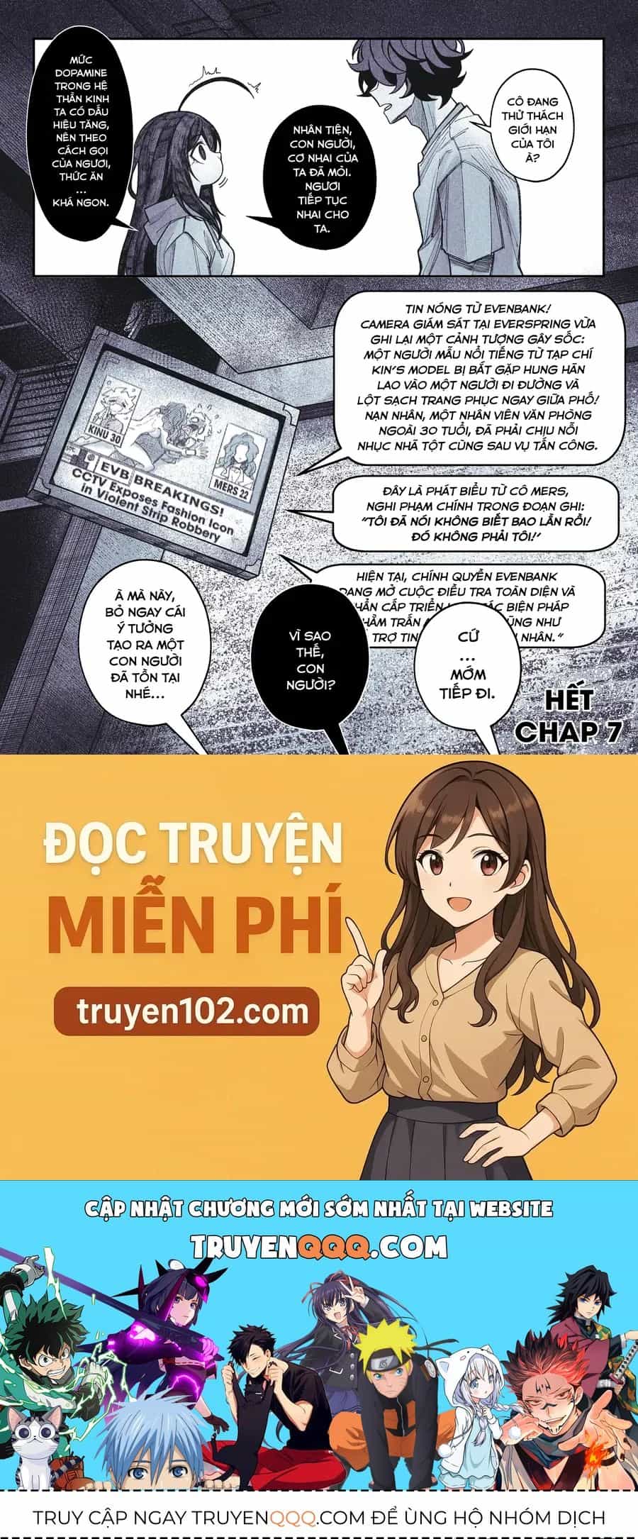 Đồng Nghiệp Tôi Là Một Quái Vật Tà Dị! - Chương 7 - ảnh 6