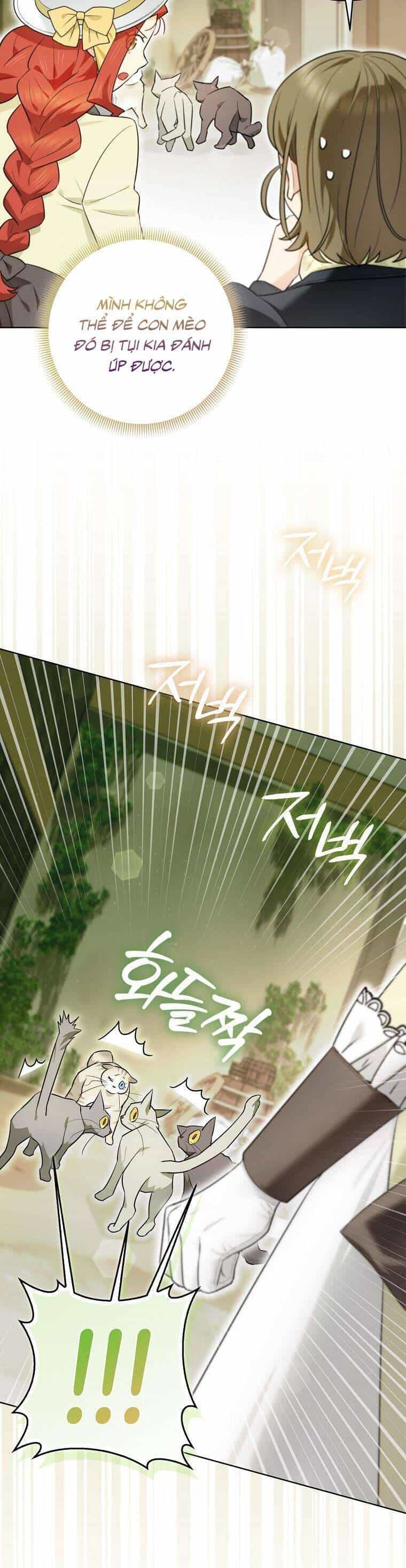 Dù Là Ác Nữ Nhưng Tôi Vẫn Phải Chăm Sóc Mèo - Chương 13 - ảnh 22
