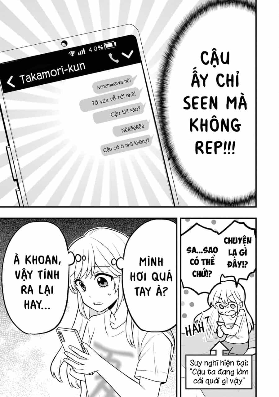 Đừng Nghĩ Thế Nữa Mà, Takamori-Kun! - Chương 4 - ảnh 10
