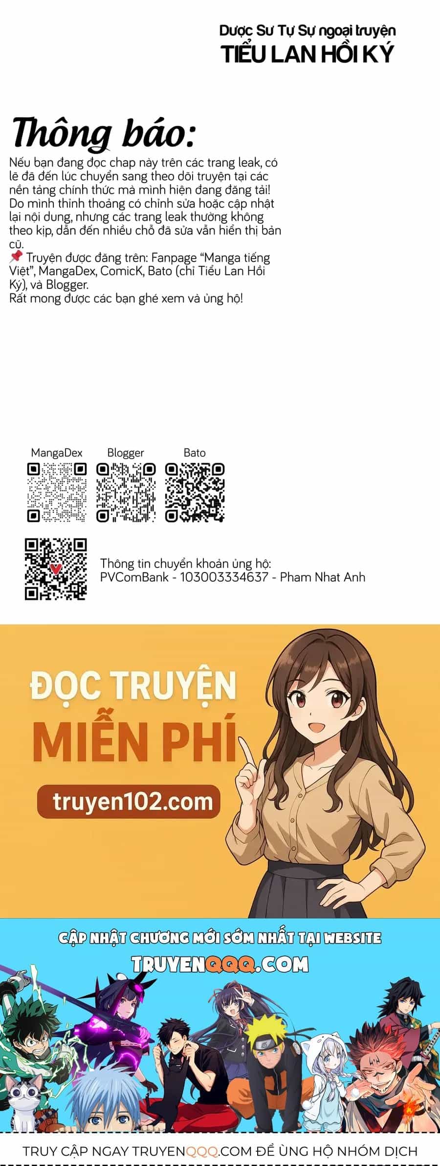 Dược Sư Tự Sự Ngoại Truyện: Tiểu Lan Hồi Ký - Chương 7 - ảnh 21
