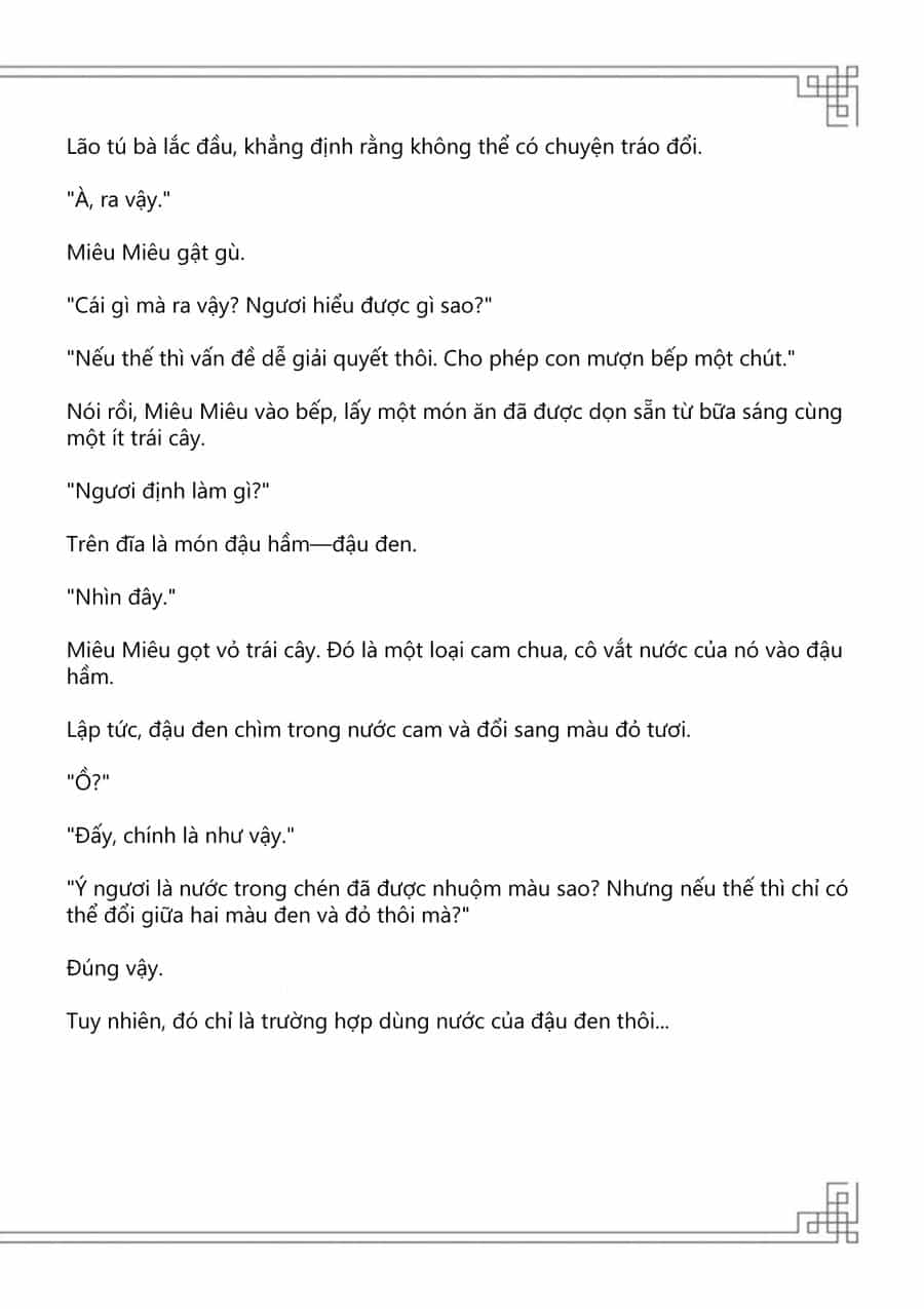 Dược Sư Tự Sự - Sổ Tay Giải Mã Bí Ẩn Chốn Hậu Cung Của Miêu Miêu - Chương 9.5 - ảnh 16