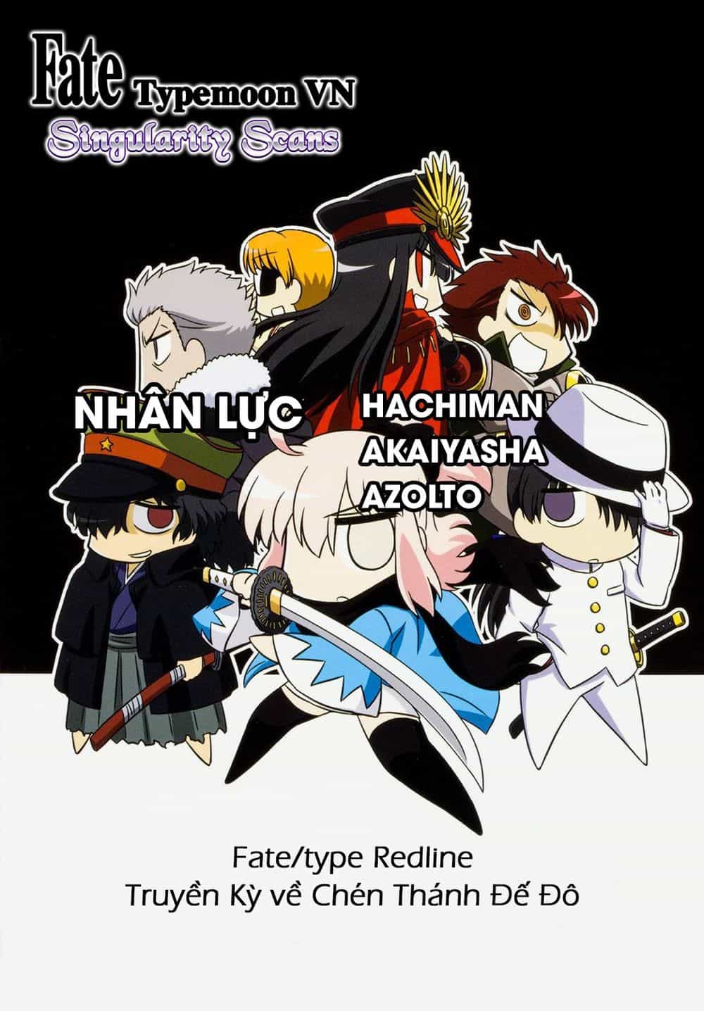 Fate/Type Redline - Truyền Kỳ Về Chén Thánh Đế Đô - Chương 1 - ảnh 1