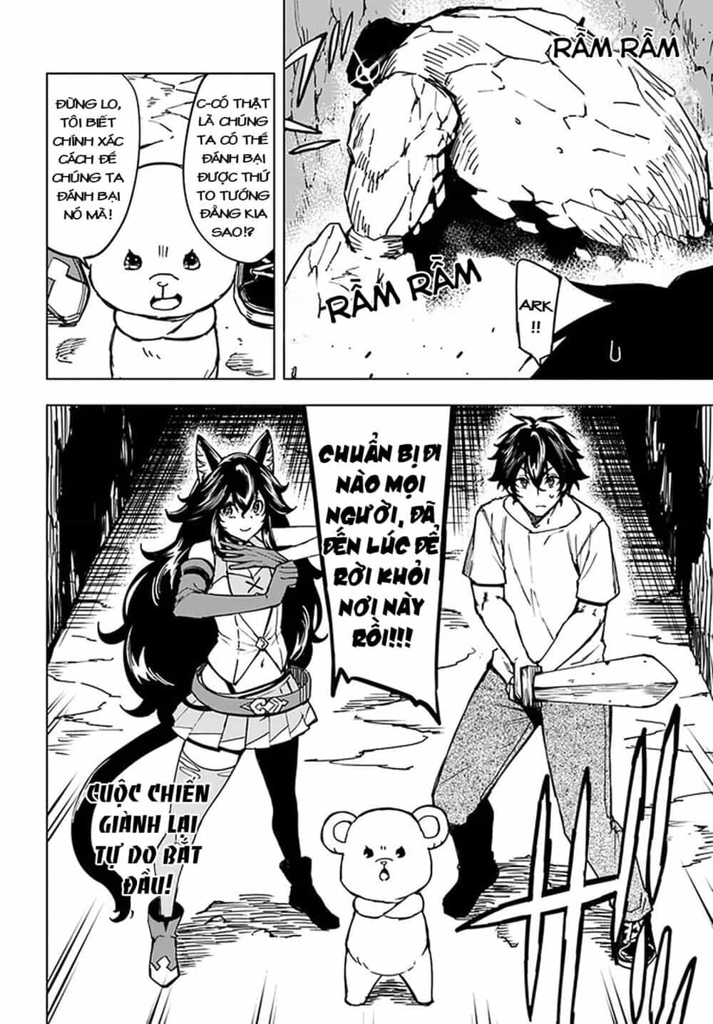 Genkai Level 1 Kara No Nariagari: Saijaku Level No Ore Ga Isekai Saikyou Ni Naru Made - Chương 5 - ảnh 26