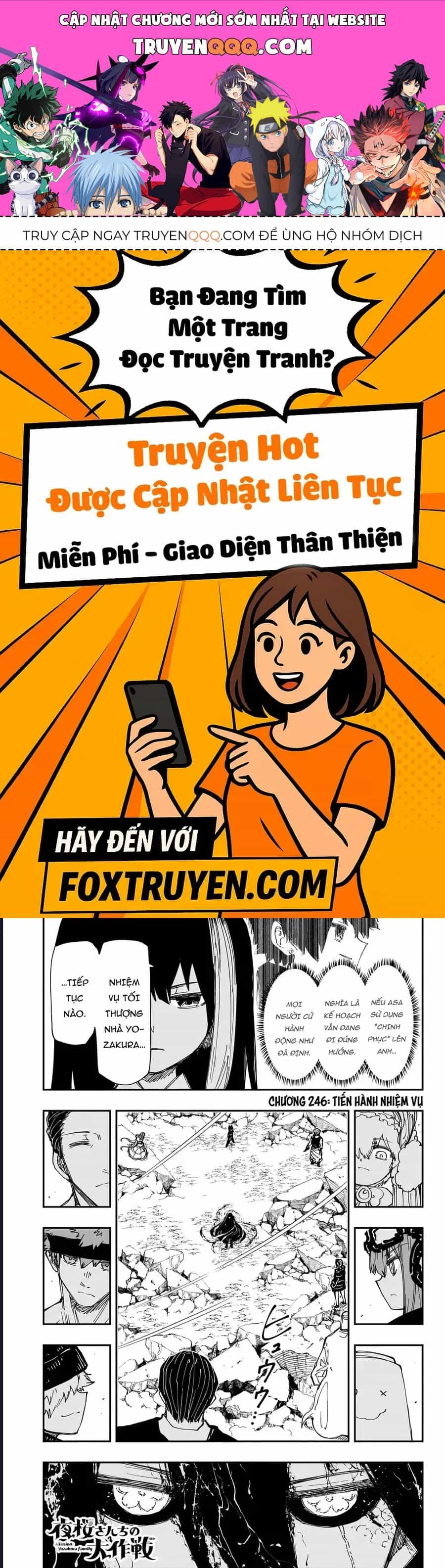 Gia Tộc Điệp Viên Yozakura - Chương 246 - ảnh 1
