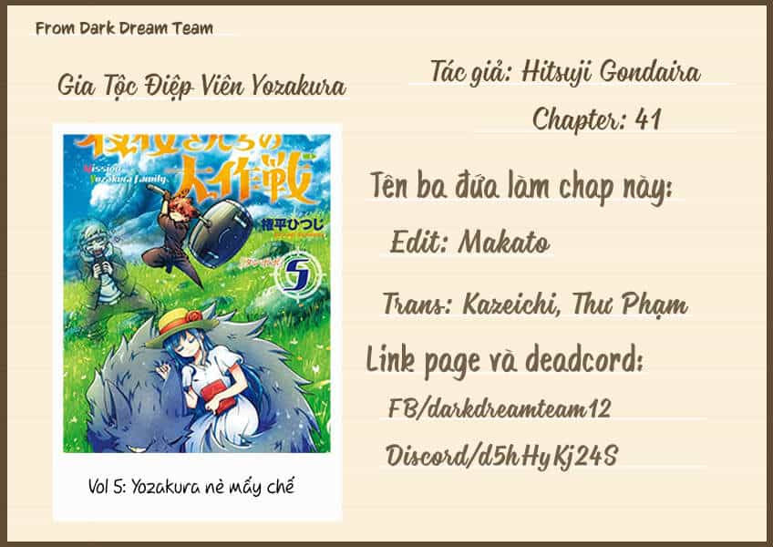Gia Tộc Điệp Viên Yozakura - Chương 41 - ảnh 1