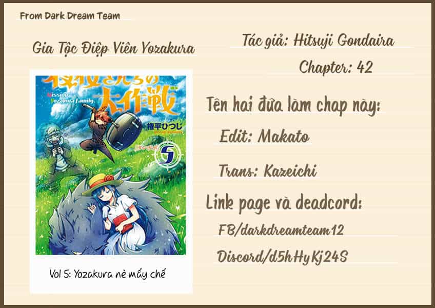 Gia Tộc Điệp Viên Yozakura - Chương 42 - ảnh 1