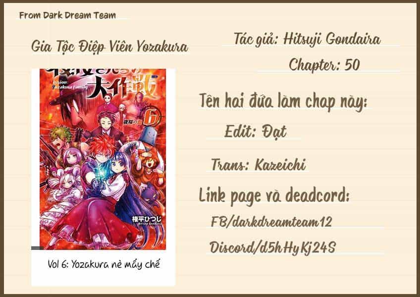 Gia Tộc Điệp Viên Yozakura - Chương 50 - ảnh 1