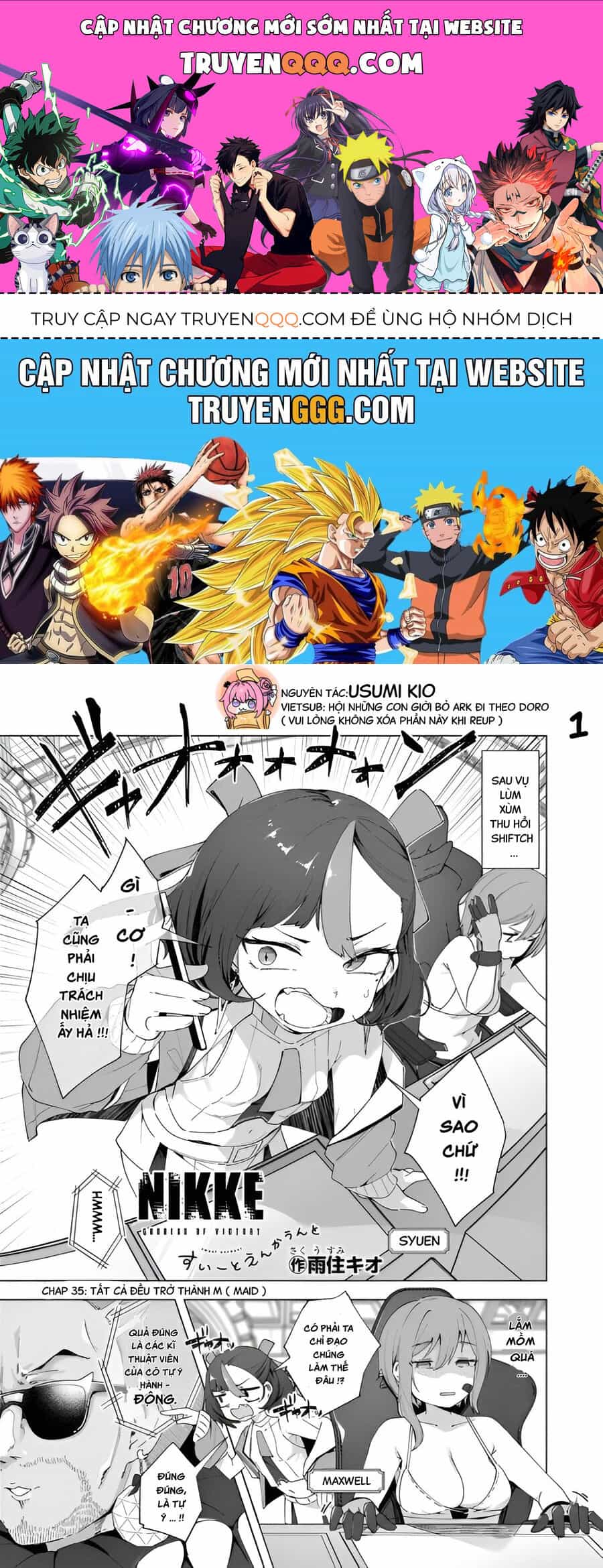 Goddess Of Victory: Nikke Official Four-Panel Comics - Chương 35 - ảnh 1