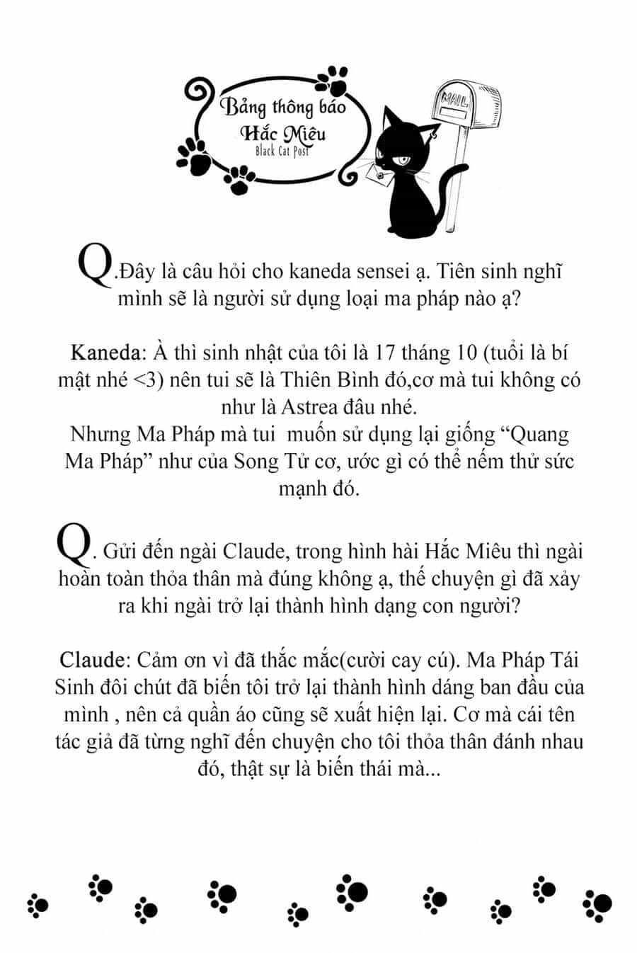 Hắc Miêu Và Lớp Học Phù Thủy - Chương 33 - ảnh 7