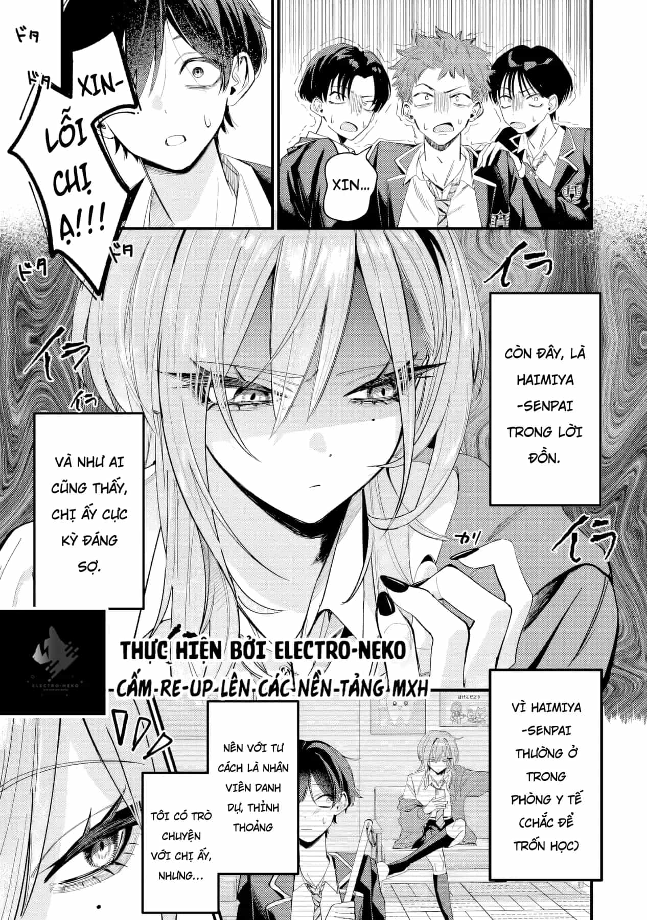 Haimiya-Senpai Vừa Đáng Sợ Lại Vừa Đáng Yêu! - Chương 1 - ảnh 7