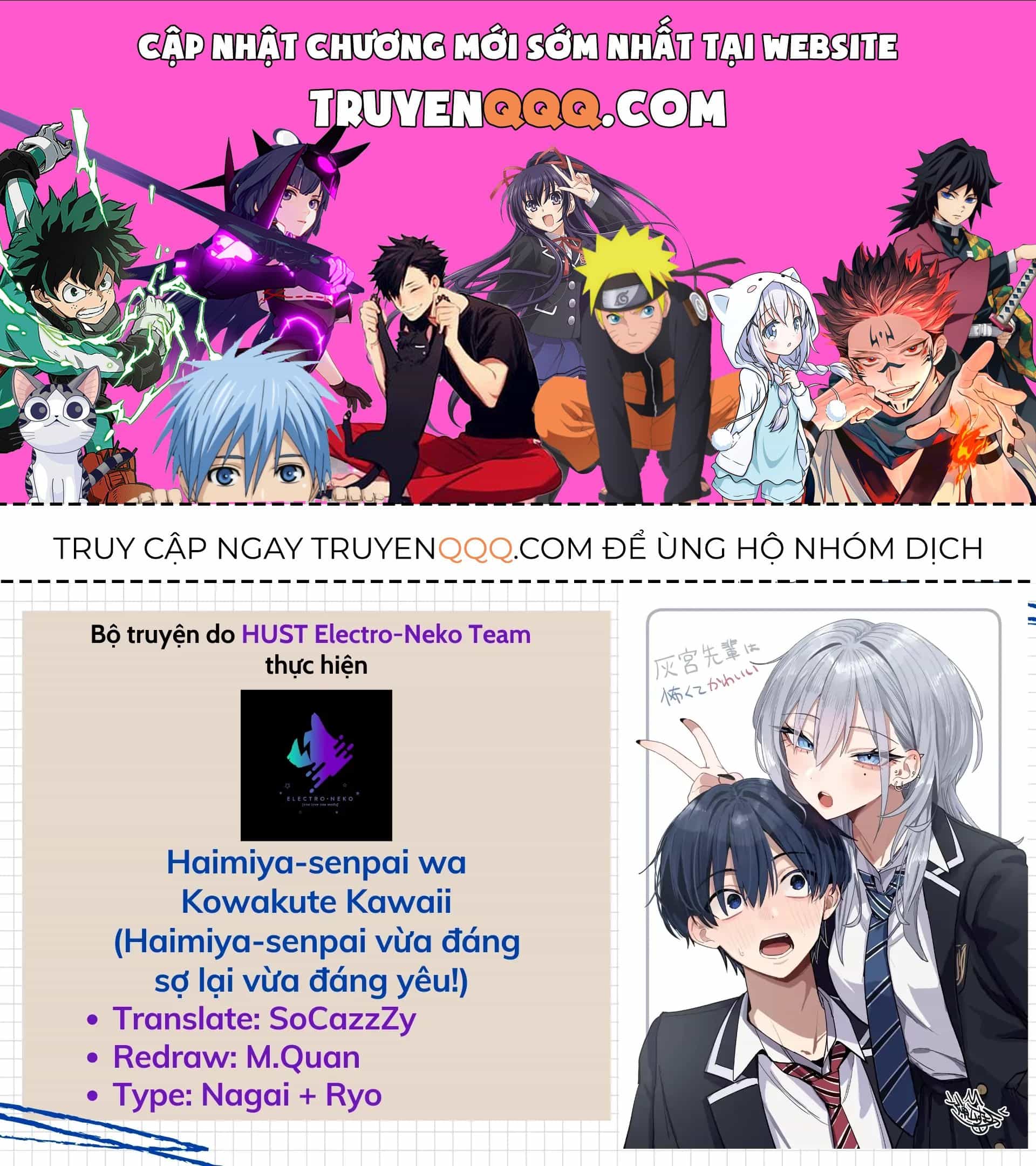 Haimiya-Senpai Vừa Đáng Sợ Lại Vừa Đáng Yêu! - Chương 9 - ảnh 1