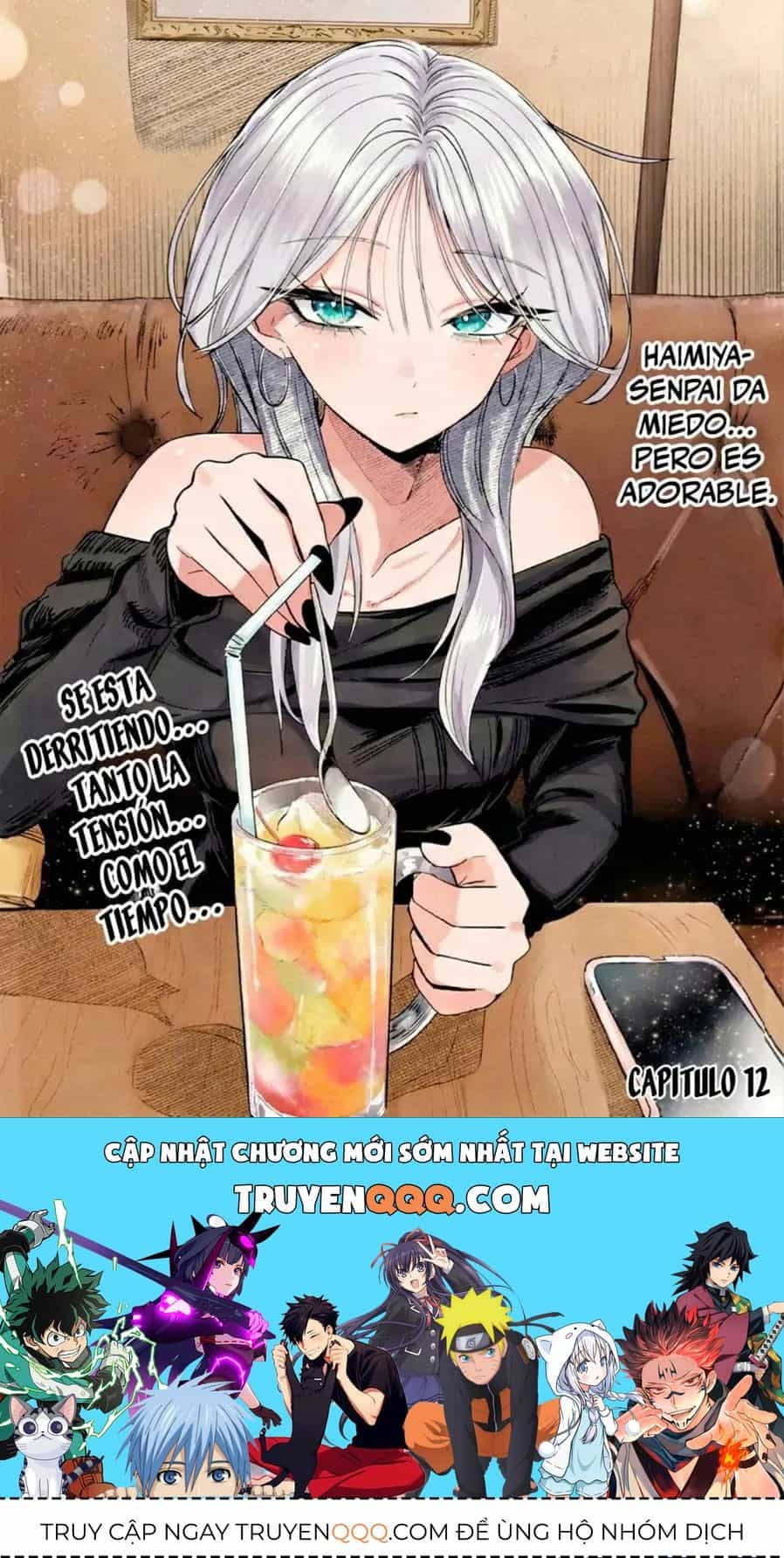 Haimiya-Senpai Vừa Đáng Sợ Lại Vừa Đáng Yêu! - Chương 12.1 - ảnh 4