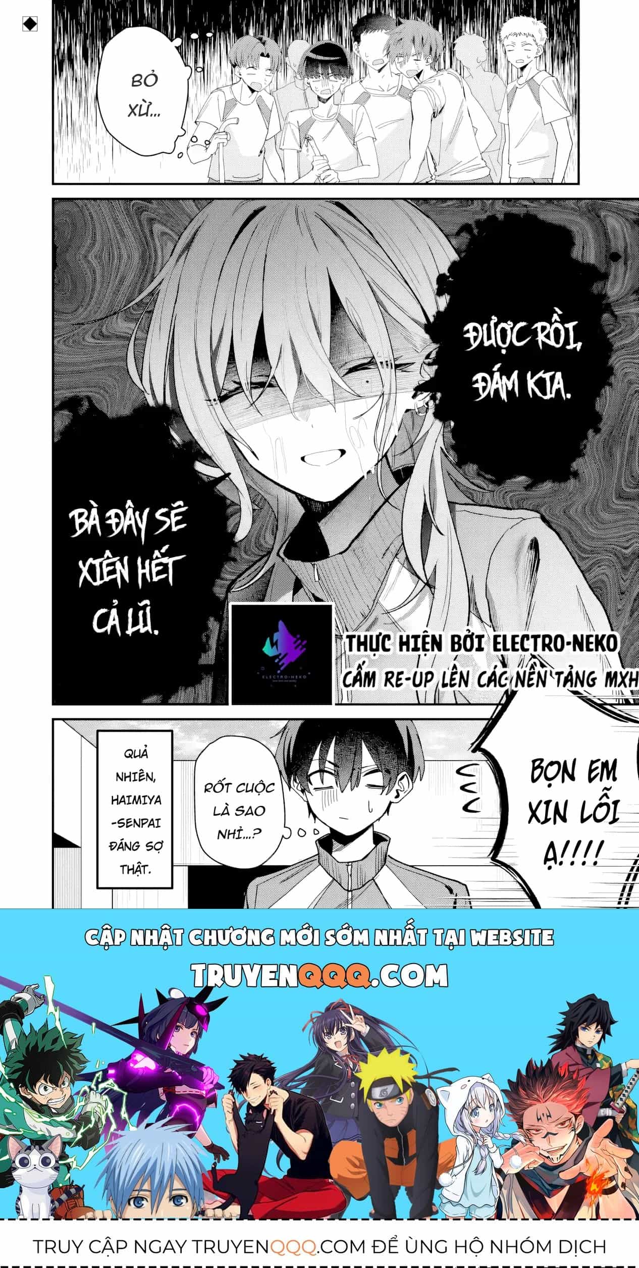 Haimiya-Senpai Vừa Đáng Sợ Lại Vừa Đáng Yêu! - Chương 4 - ảnh 12