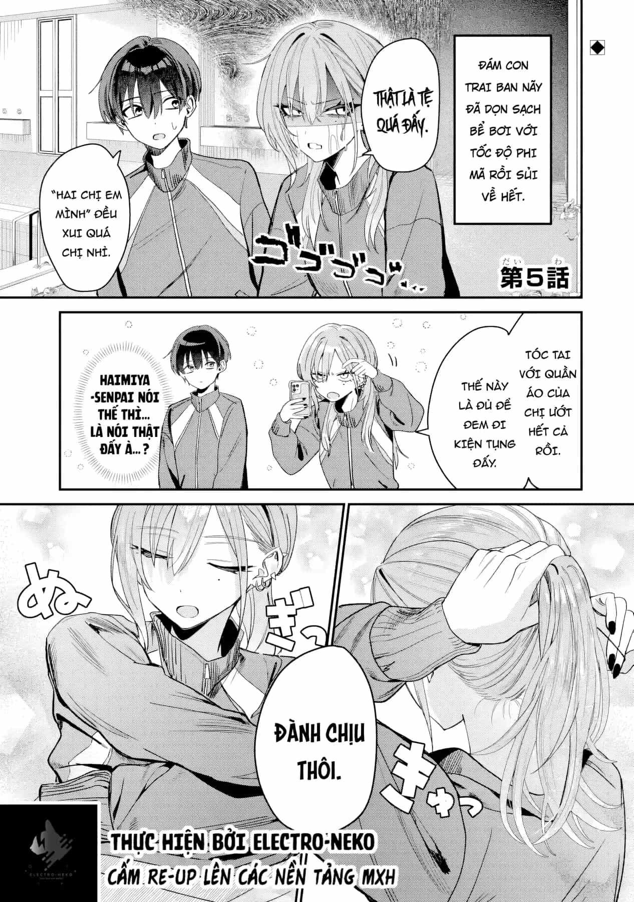 Haimiya-Senpai Vừa Đáng Sợ Lại Vừa Đáng Yêu! - Chương 5 - ảnh 5
