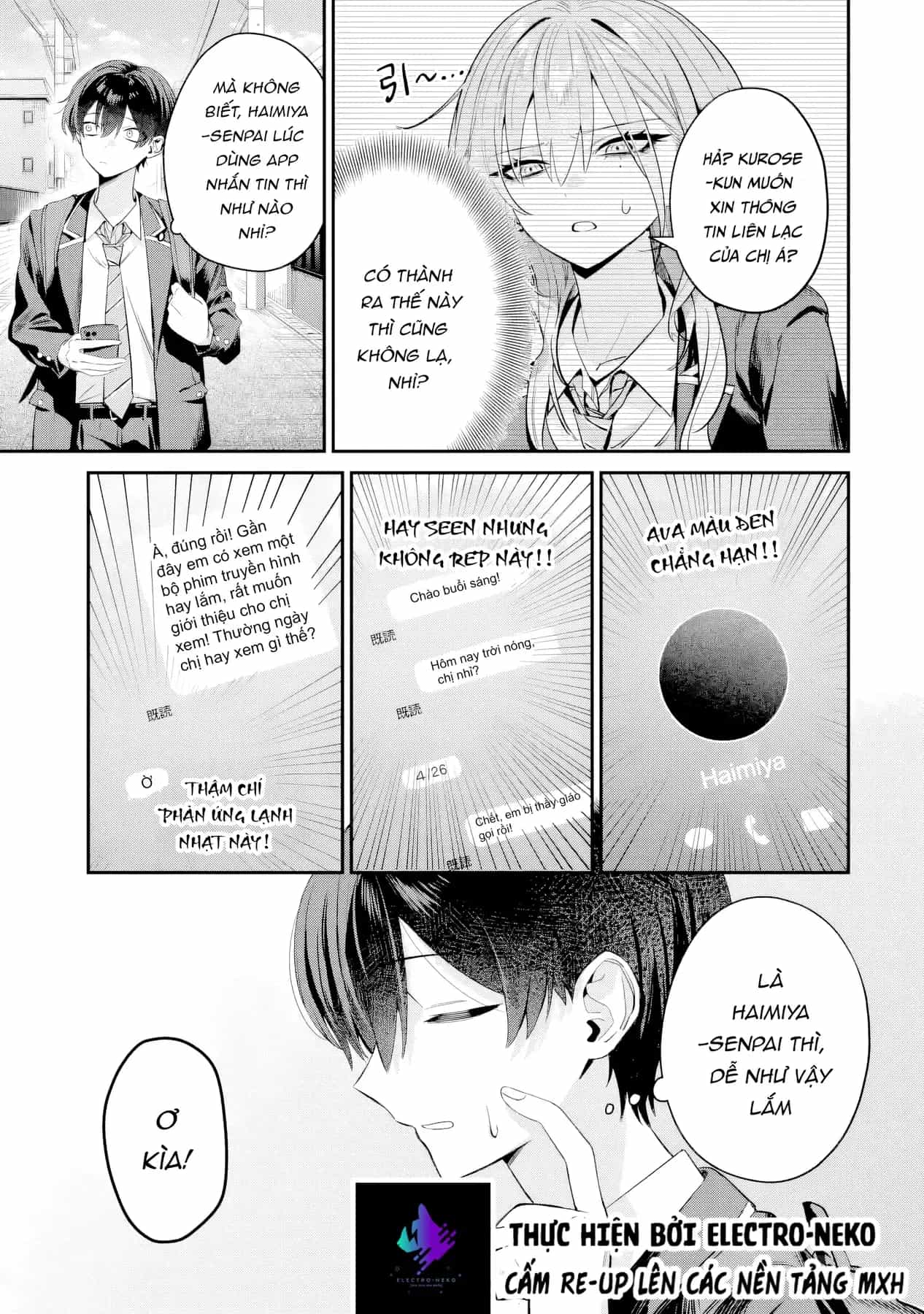Haimiya-Senpai Vừa Đáng Sợ Lại Vừa Đáng Yêu! - Chương 7 - ảnh 7