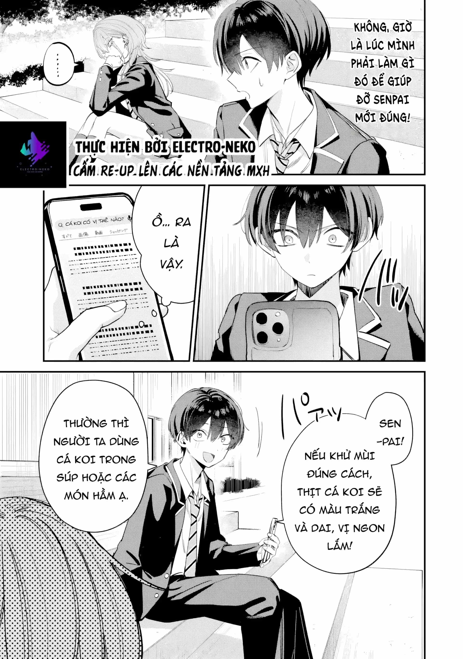 Haimiya-Senpai Vừa Đáng Sợ Lại Vừa Đáng Yêu! - Chương 8 - ảnh 13