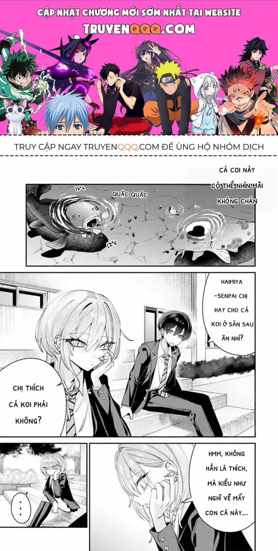 Haimiya-Senpai Vừa Đáng Sợ Lại Vừa Đáng Yêu! - Chương 8.5 - ảnh 1