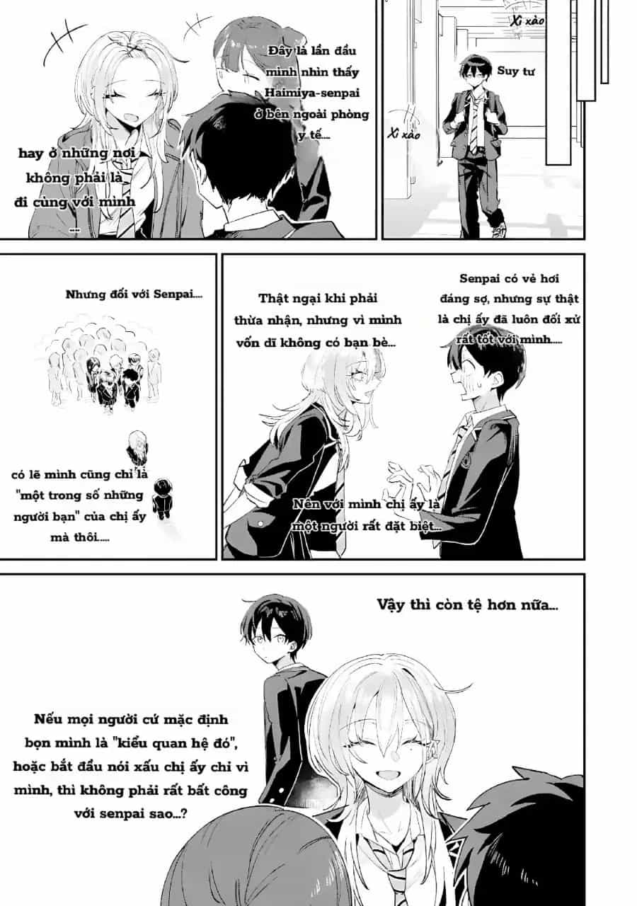 Haimiya-Senpai Wa Kowakute Kawaii - Chương 20.1 - ảnh 11