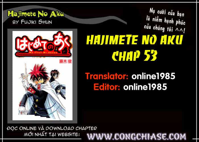 Hajimete No Aku - Chương 53 - ảnh 19