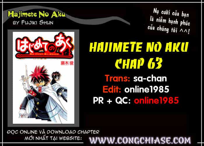 Hajimete No Aku - Chương 63 - ảnh 19