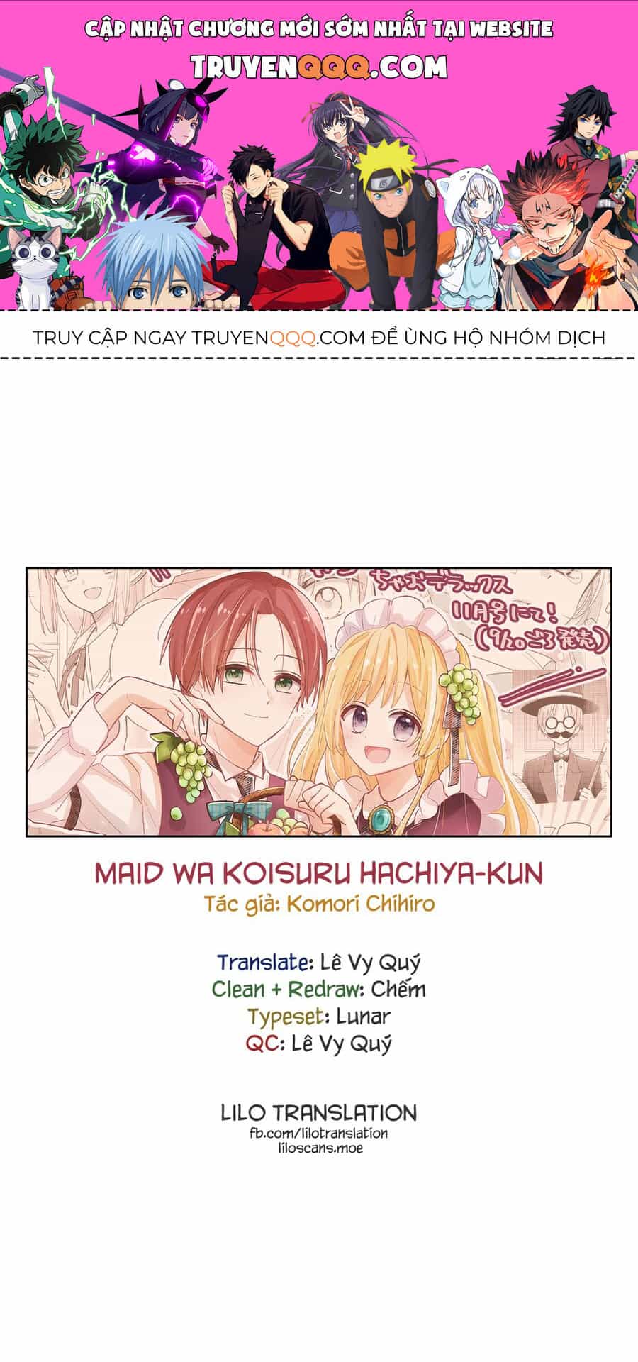 Hầu Gái Hachiya-Kun Biết Yêu - Chương 4 - ảnh 1