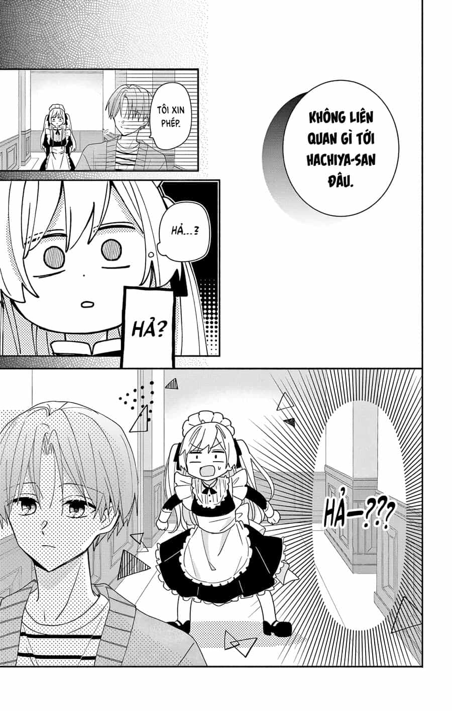 Hầu Gái Hachiya-Kun Biết Yêu - Chương 6 - ảnh 32