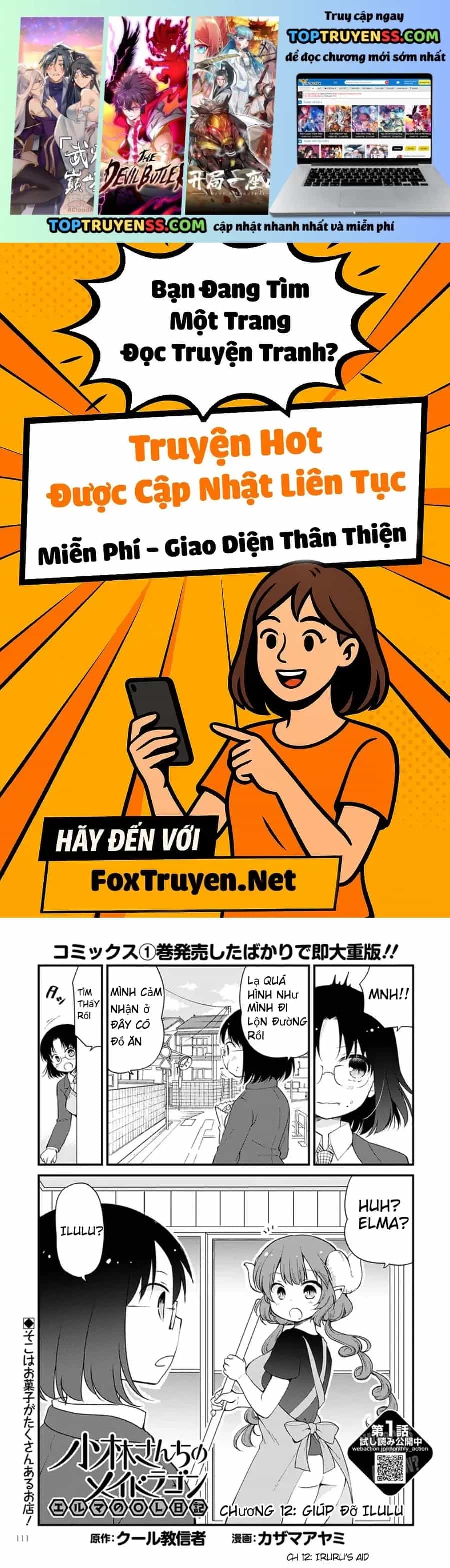 Hầu Gái Rồng Nhà Kobayashi: Nhật Ký Công Sở Của Elma - Chương 12 - ảnh 2
