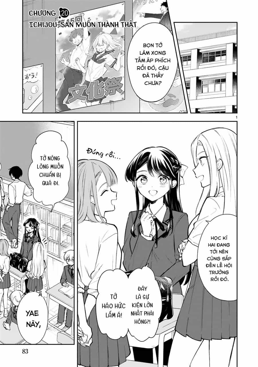 Hiện Hết Lên Mặt Cậu Rồi Kìa, Ichijou-San! - Chương 20 - ảnh 1