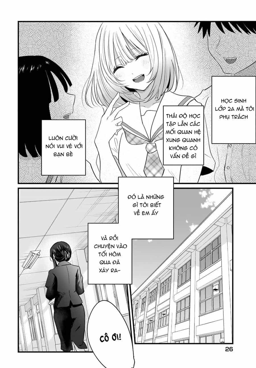 Hitodzuma Kyoushi Ga Oshiego No Joshi Koukousei Ni Do Hamari Suru Hanashi - Chương 1.1 - ảnh 18