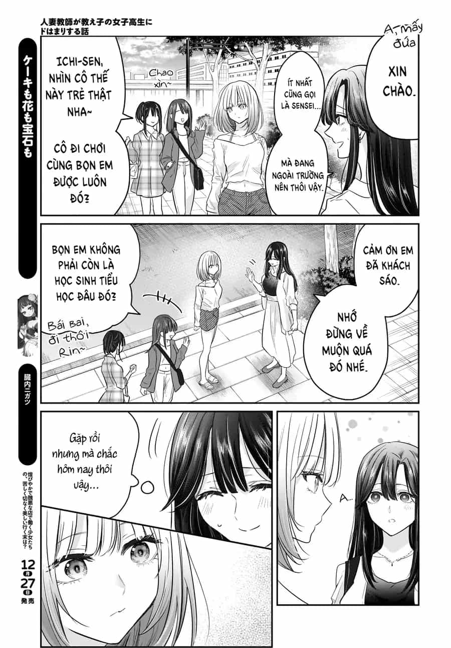 Hitodzuma Kyoushi Ga Oshiego No Joshi Koukousei Ni Do Hamari Suru Hanashi - Chương 4 - ảnh 11
