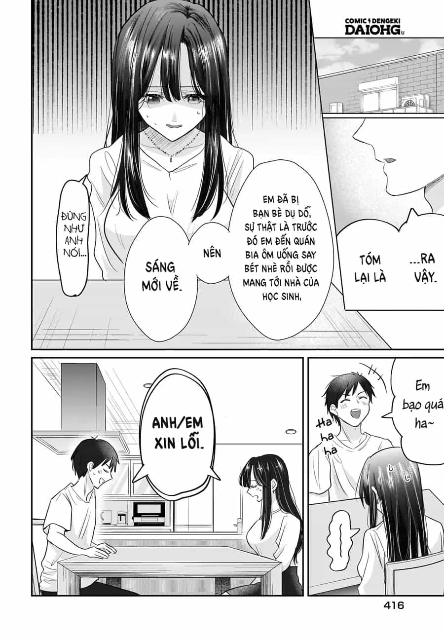 Hitodzuma Kyoushi Ga Oshiego No Joshi Koukousei Ni Do Hamari Suru Hanashi - Chương 4 - ảnh 2