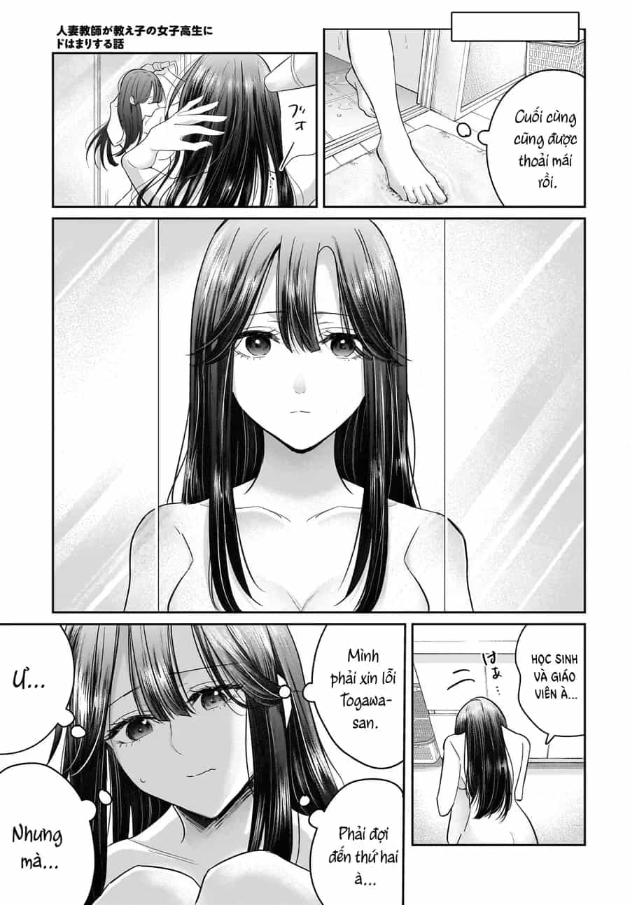Hitodzuma Kyoushi Ga Oshiego No Joshi Koukousei Ni Do Hamari Suru Hanashi - Chương 4 - ảnh 5