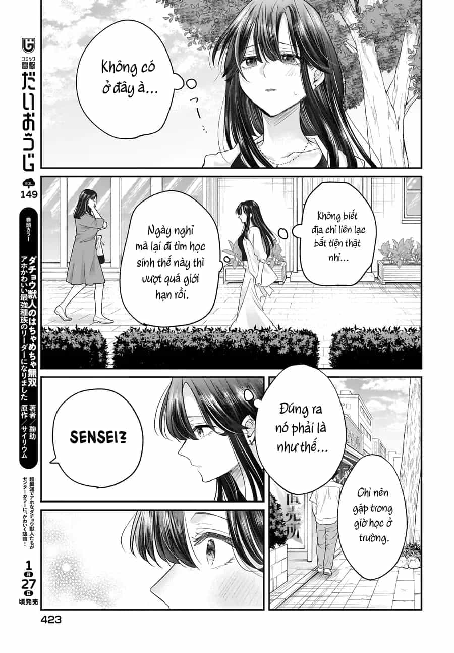 Hitodzuma Kyoushi Ga Oshiego No Joshi Koukousei Ni Do Hamari Suru Hanashi - Chương 4 - ảnh 9
