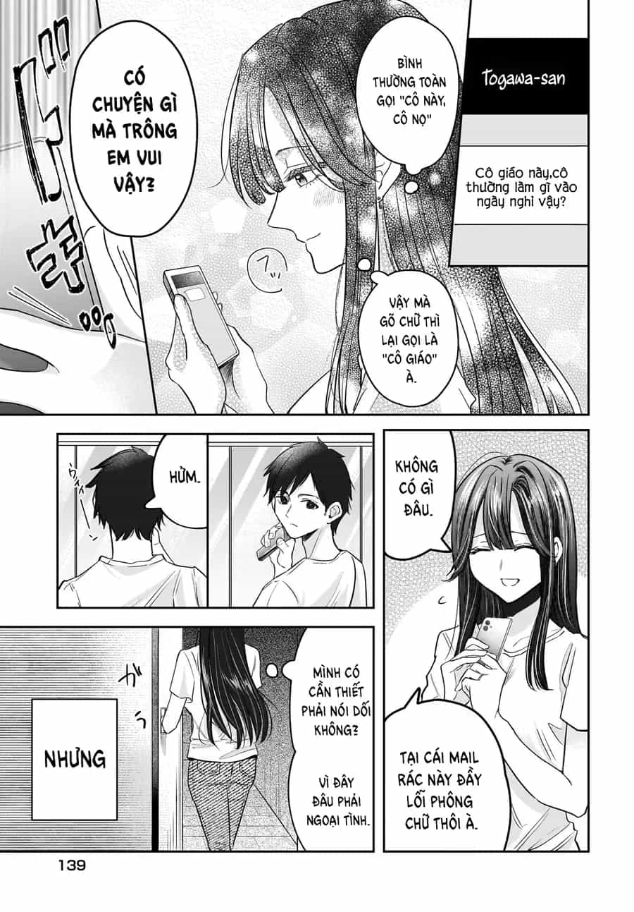 Hitodzuma Kyoushi Ga Oshiego No Joshi Koukousei Ni Do Hamari Suru Hanashi - Chương 5 - ảnh 5