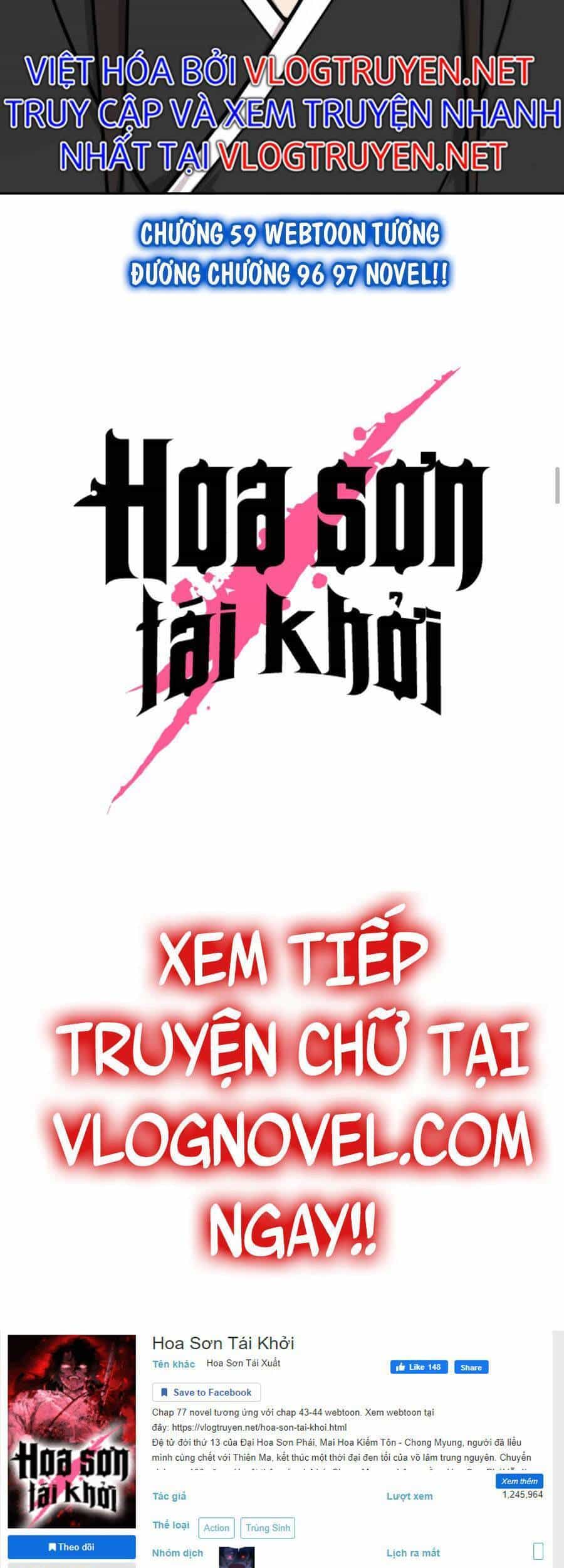 Hoa Sơn Tái Khởi - Chương 59 - ảnh 121