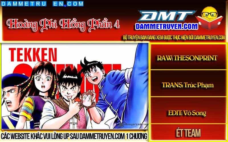Hoàng Phi Hồng Phần 4 - Chương 105 - ảnh 1